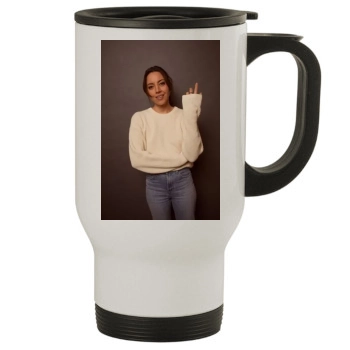 Aubrey Plaza Stainless Steel Travel Mug