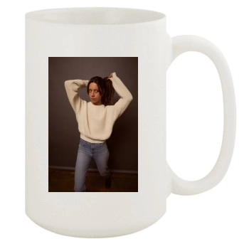 Aubrey Plaza 15oz White Mug