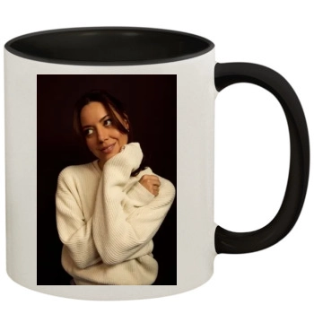 Aubrey Plaza 11oz Colored Inner & Handle Mug