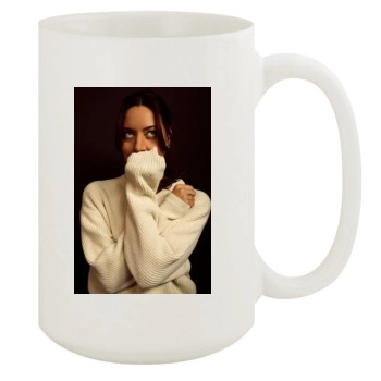 Aubrey Plaza 15oz White Mug