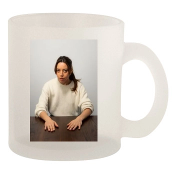 Aubrey Plaza 10oz Frosted Mug