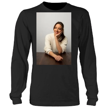 Aubrey Plaza Men's Heavy Long Sleeve TShirt