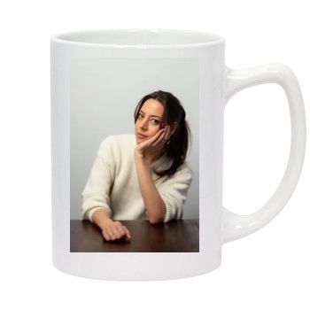 Aubrey Plaza 14oz White Statesman Mug