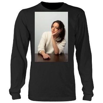 Aubrey Plaza Men's Heavy Long Sleeve TShirt