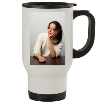 Aubrey Plaza Stainless Steel Travel Mug