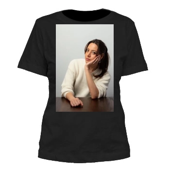 Aubrey Plaza Women's Cut T-Shirt