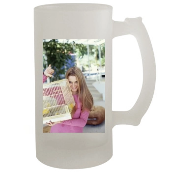 Alicia Silverstone 16oz Frosted Beer Stein