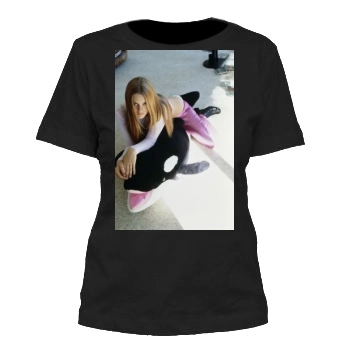 Alicia Silverstone Women's Cut T-Shirt