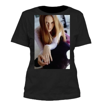 Alicia Silverstone Women's Cut T-Shirt