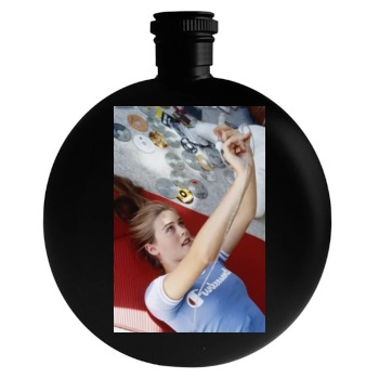 Alicia Silverstone Round Flask