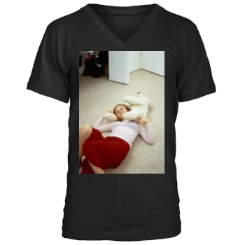 Alicia Silverstone Men's V-Neck T-Shirt