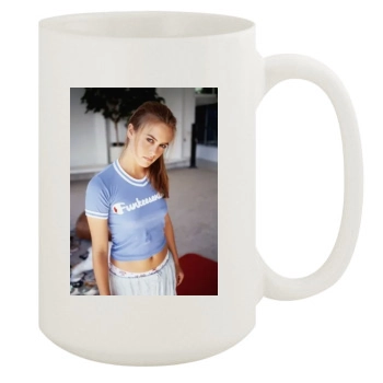 Alicia Silverstone 15oz White Mug