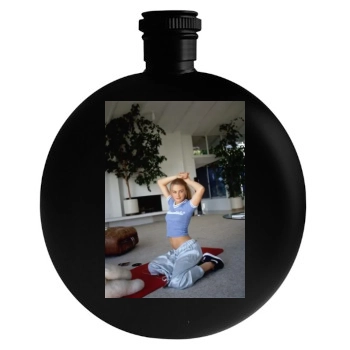 Alicia Silverstone Round Flask