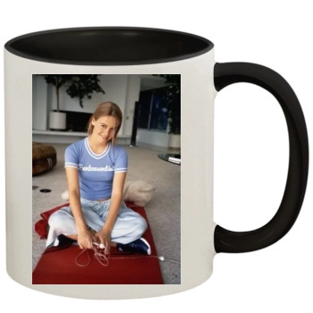 Alicia Silverstone 11oz Colored Inner & Handle Mug