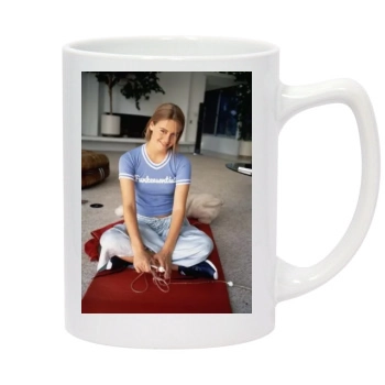 Alicia Silverstone 14oz White Statesman Mug