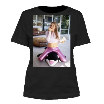 Alicia Silverstone Women's Cut T-Shirt