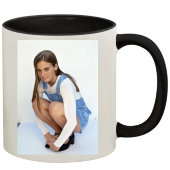 Alicia Silverstone 11oz Colored Inner & Handle Mug