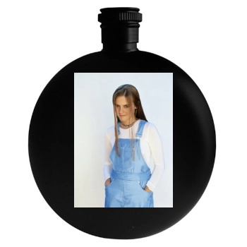 Alicia Silverstone Round Flask