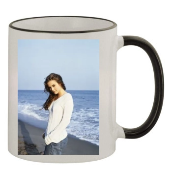 Alicia Silverstone 11oz Colored Rim & Handle Mug