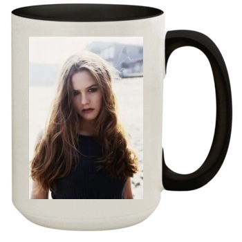 Alicia Silverstone 15oz Colored Inner & Handle Mug