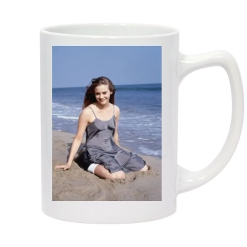 Alicia Silverstone 14oz White Statesman Mug