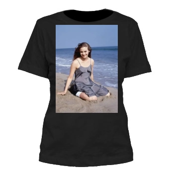 Alicia Silverstone Women's Cut T-Shirt