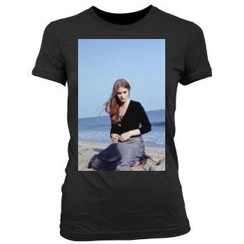 Alicia Silverstone Women's Junior Cut Crewneck T-Shirt