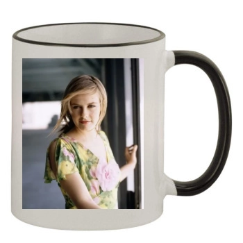 Alicia Silverstone 11oz Colored Rim & Handle Mug