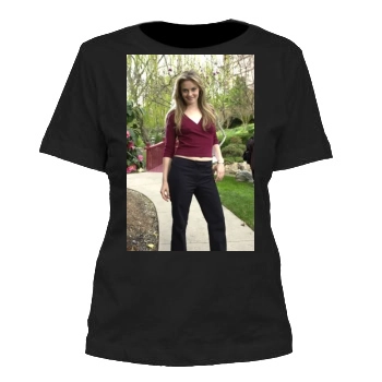 Alicia Silverstone Women's Cut T-Shirt