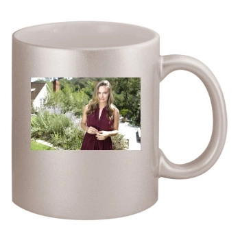 Alicia Silverstone 11oz Metallic Silver Mug