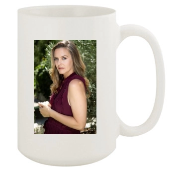 Alicia Silverstone 15oz White Mug