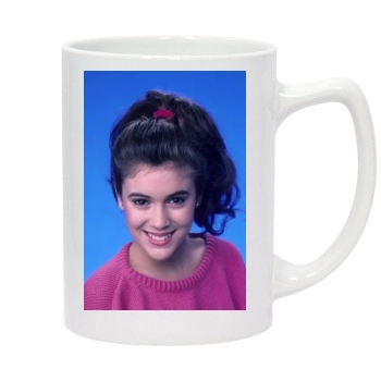 Alyssa Milano 14oz White Statesman Mug