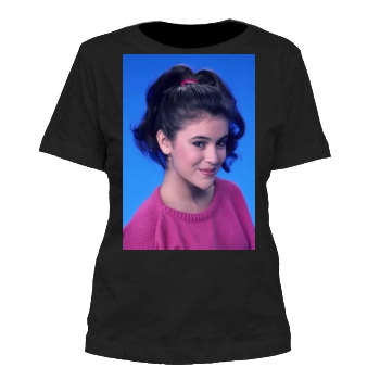 Alyssa Milano Women's Cut T-Shirt