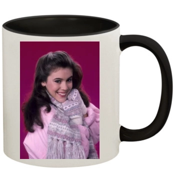 Alyssa Milano 11oz Colored Inner & Handle Mug