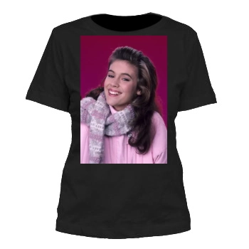 Alyssa Milano Women's Cut T-Shirt