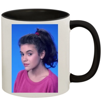 Alyssa Milano 11oz Colored Inner & Handle Mug