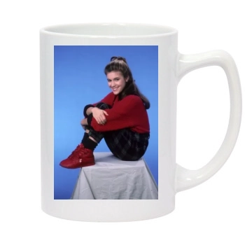 Alyssa Milano 14oz White Statesman Mug