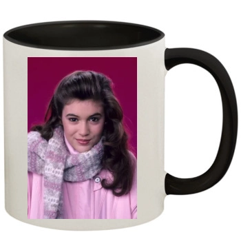 Alyssa Milano 11oz Colored Inner & Handle Mug