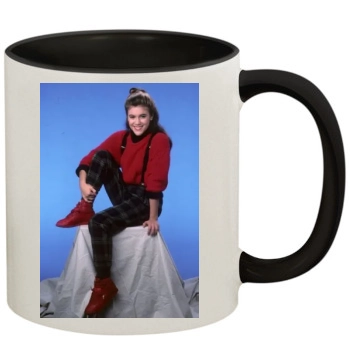 Alyssa Milano 11oz Colored Inner & Handle Mug