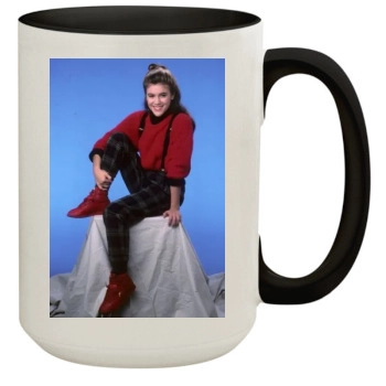 Alyssa Milano 15oz Colored Inner & Handle Mug