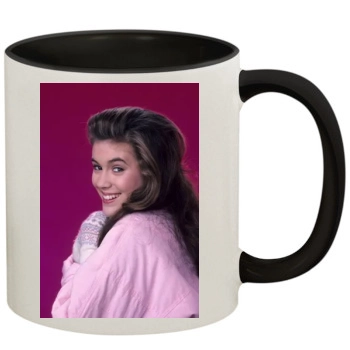 Alyssa Milano 11oz Colored Inner & Handle Mug