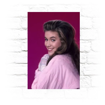 Alyssa Milano Metal Wall Art