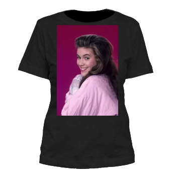 Alyssa Milano Women's Cut T-Shirt