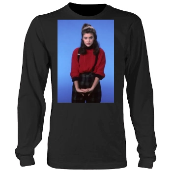 Alyssa Milano Men's Heavy Long Sleeve TShirt