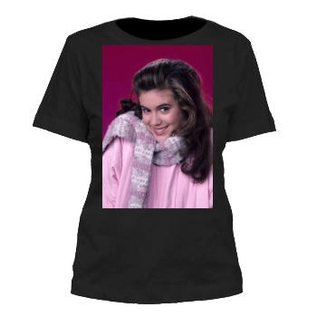 Alyssa Milano Women's Cut T-Shirt