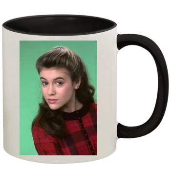 Alyssa Milano 11oz Colored Inner & Handle Mug