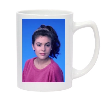 Alyssa Milano 14oz White Statesman Mug