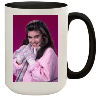 Alyssa Milano 15oz Colored Inner & Handle Mug