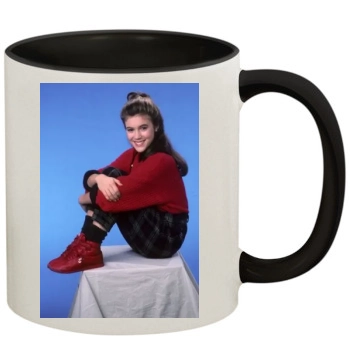 Alyssa Milano 11oz Colored Inner & Handle Mug