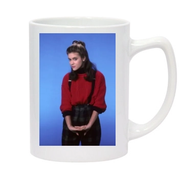 Alyssa Milano 14oz White Statesman Mug